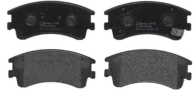 Brembo P 49 032 Bremsbelagsatz, Scheibenbremse - (4-teilig)