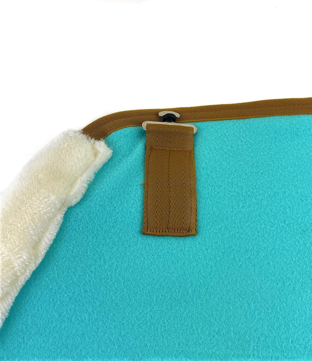 Horses, Flauschige Pile-Pferdedecke mit Pelleinsatz am Hals, für Spaziergänge ideal und bequem, mit