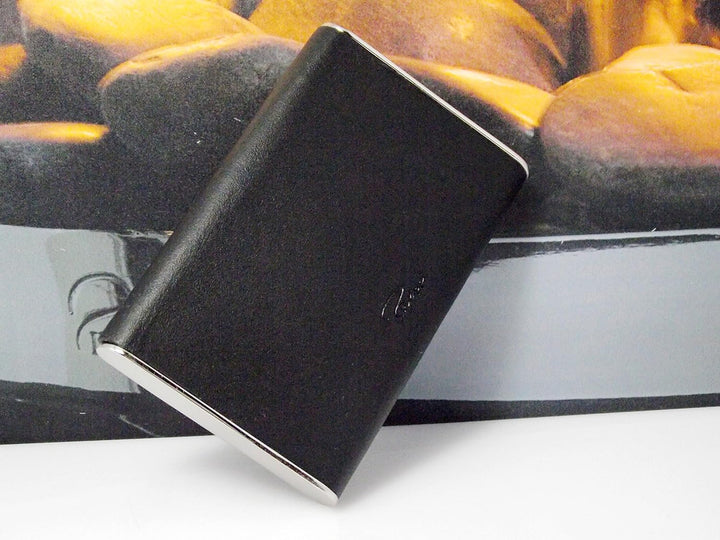 Philippi Giorgio Visitenkartenhülle, 10 cm, Schwarz