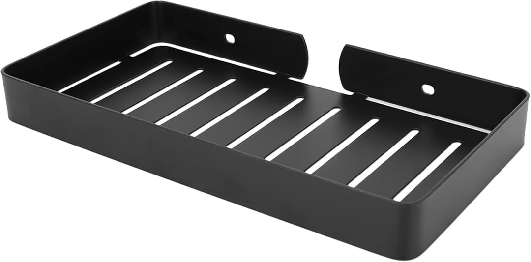 Bad-Regal-Lagerung, Wandhalterung Edelstahl Halter Abflussregal Regal, Combo Organizer Korb für Bad