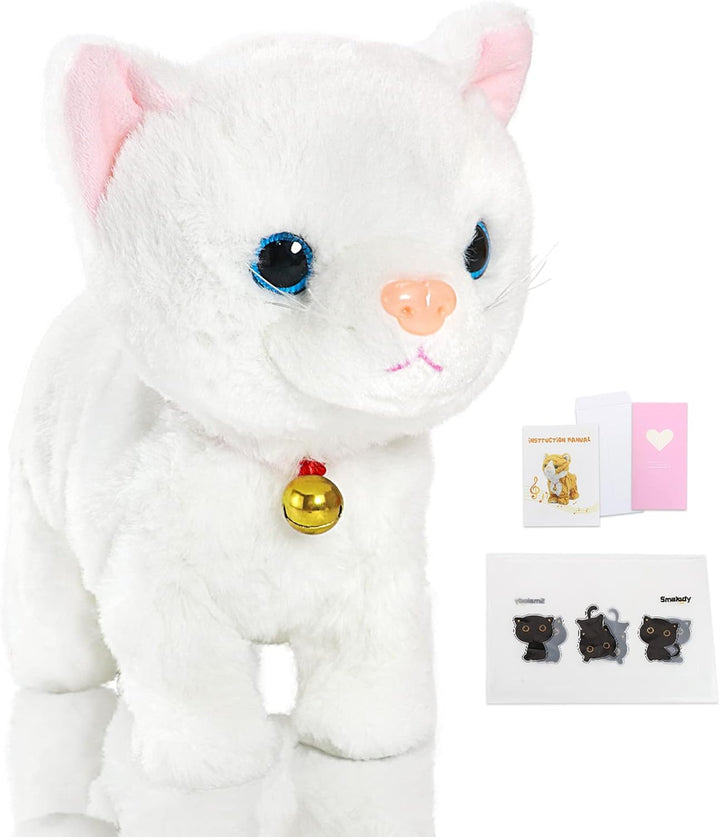 Smalody Interactive Plüschtiere, Neuheit Sound Control Elektronische Katze Elektronische Haustiere R