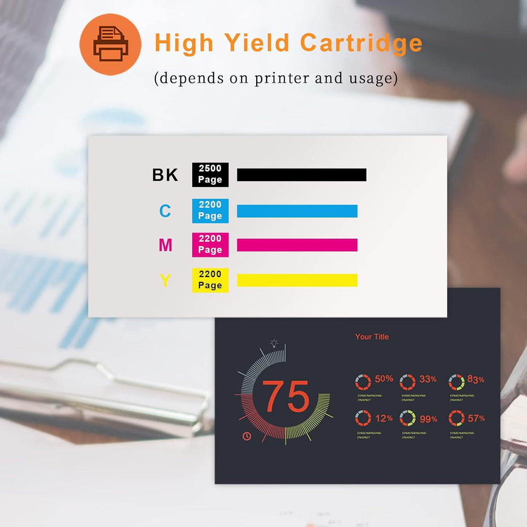 ZOOMTEC Tonerkassetten TN241 TN242 TN245 TN246 für Brother Laserdruckern HL-3140CW DCP-9020CDW MFC-9