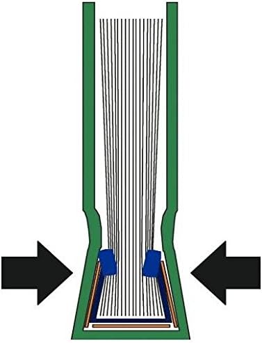 Leitz 73920035 Buchbindemappe impressBIND, Hard Cover, A4, 10,5 mm, 10 Stück, blau, Blau