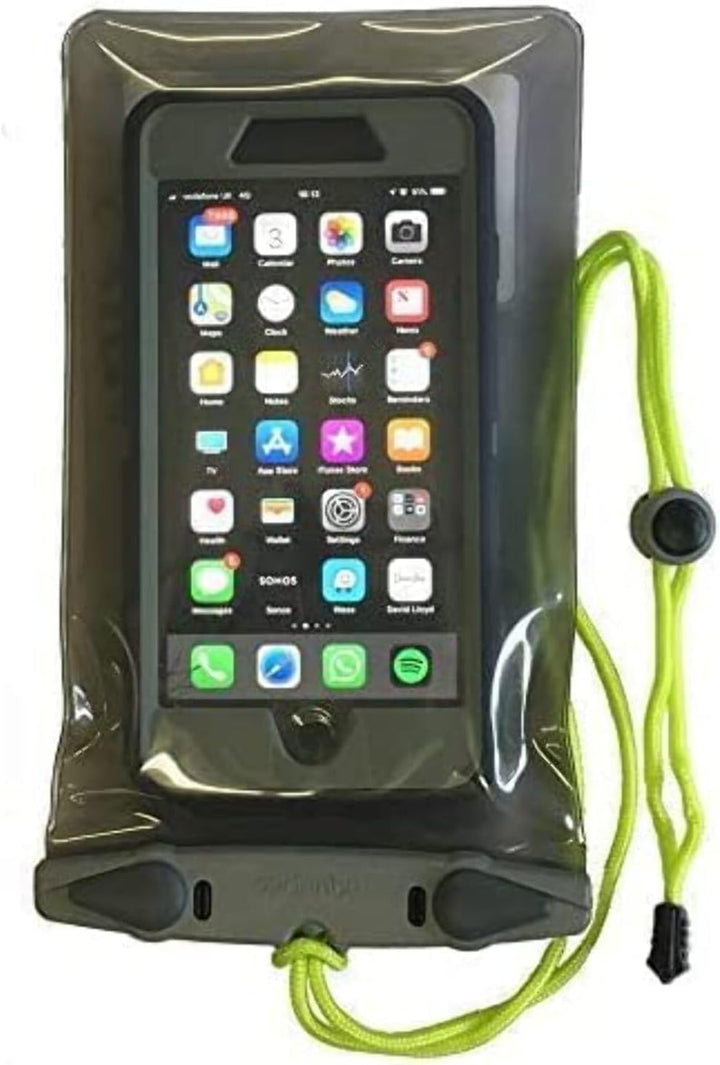 AQUAPAC Smartphone-Tasche Wasserdicht iPhone 6 Plus Case, Grau/Transparent, 20.5 x 11.5 x 2.0 cm, 0.
