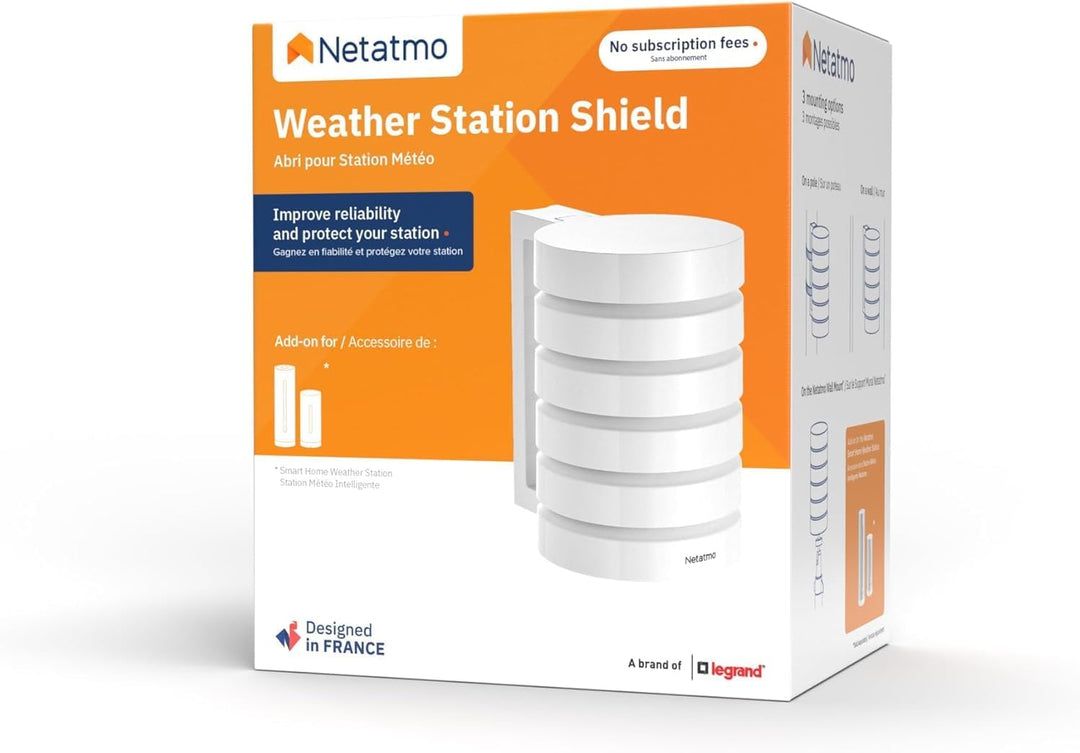 Netatmo - Funktionelles Schutzgehäuse Für Die Smarte Wetterstation, Schutz Für Das Außenmodul Der S