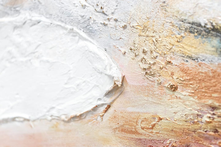YS-Art Abstrakt Acryl Gemälde auf Leinwand Smaragd handgemalt Wandbilder Wohnzimmer modern Wohndekor