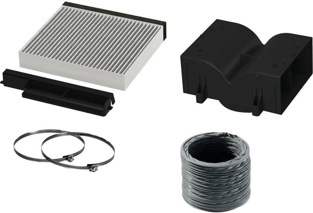 Neff Z51DXI1X4, Dunstabzugshaubenzubehör, Clean Air Standard Umluftset für Wandessen