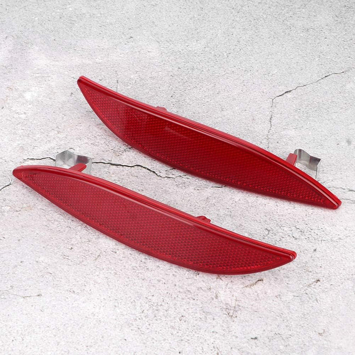 Heckstossstangenreflektor, 265600004R, 2-tlg. Stossstangenreflektorstreifen hinten links und passend