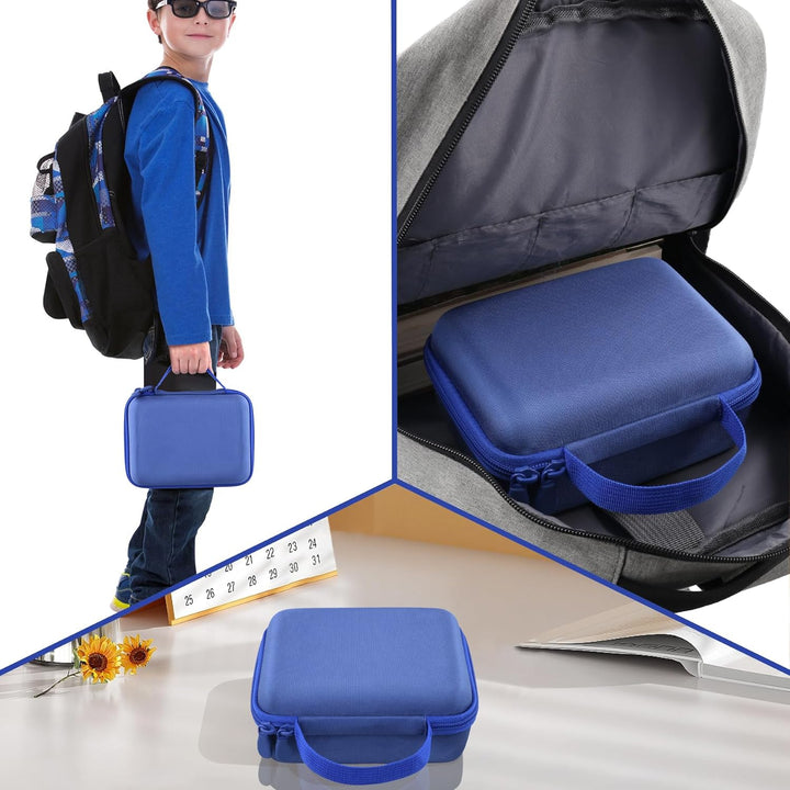 co2CREA Hart Reise Schutz Hülle Etui Tasche für VTech KidiZoom Duo FX Kinderkamera,Nur Tasche, Für V