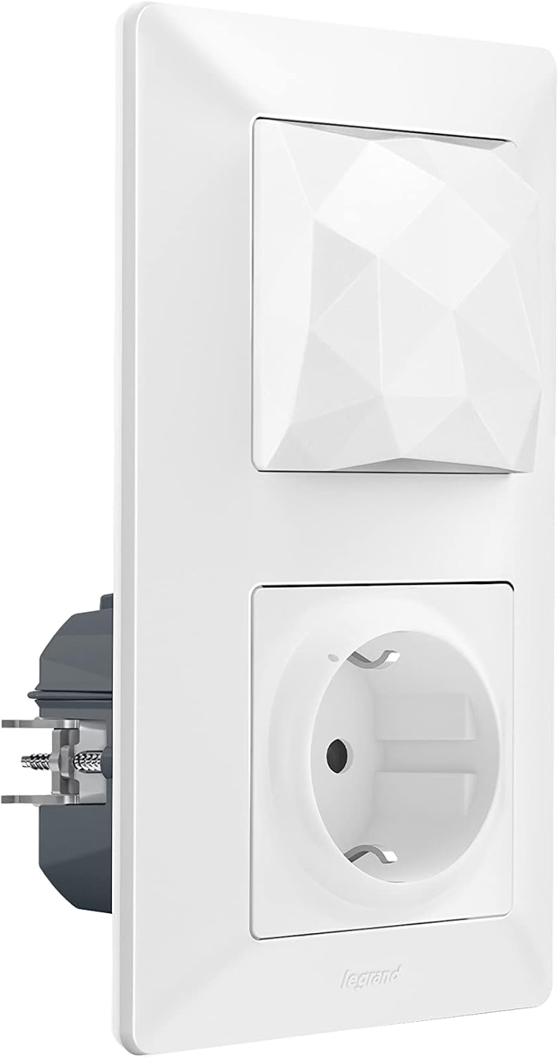 Legrand, Valena Life with Netatmo Starterpaket, Funk-Gateway m. schaltbarer Steckdose 16A (3680 W) &