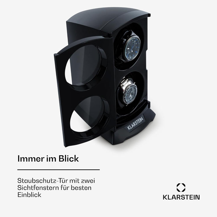 Klarstein Uhrenbeweger, Automatik-Uhrenbeweger, Watch Winder, Uhrenbeweger für Automatikuhren, Autom