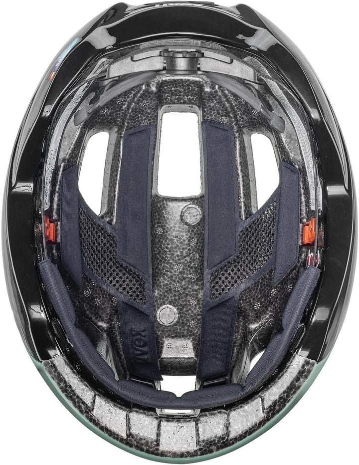 Uvex Rise Rennrad Fahrrad Helm grün/schwarz 2024 52-56 cm, 52-56 cm