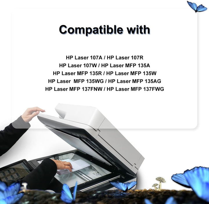 LOSMANN 106A Tonerkartuschen Kompatibel für HP 106A W1106A für HP Laser 107a 107r 107w MFP 135a 135r