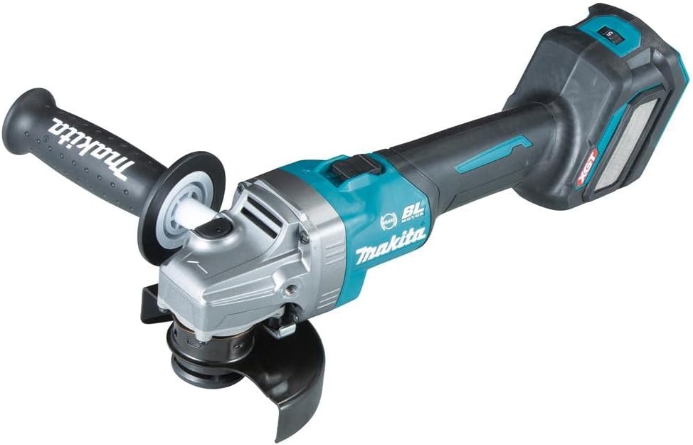 Makita GA022GZ 40 V Max Li-Ion XGT 115 mm bürstenloser Winkelschleifer – Batterien und Ladegerät nic