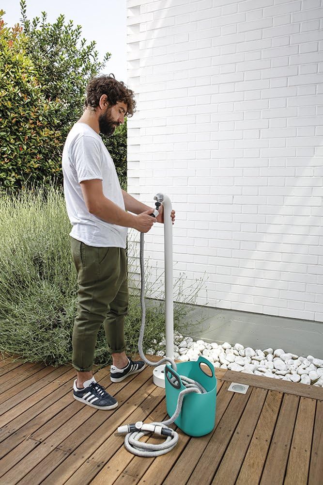 G.F. Aquapop Bewässerungsschlauch 30 Meter, ausziehbar, für Garten, Vasen, Balkon, Terrassen und Ver