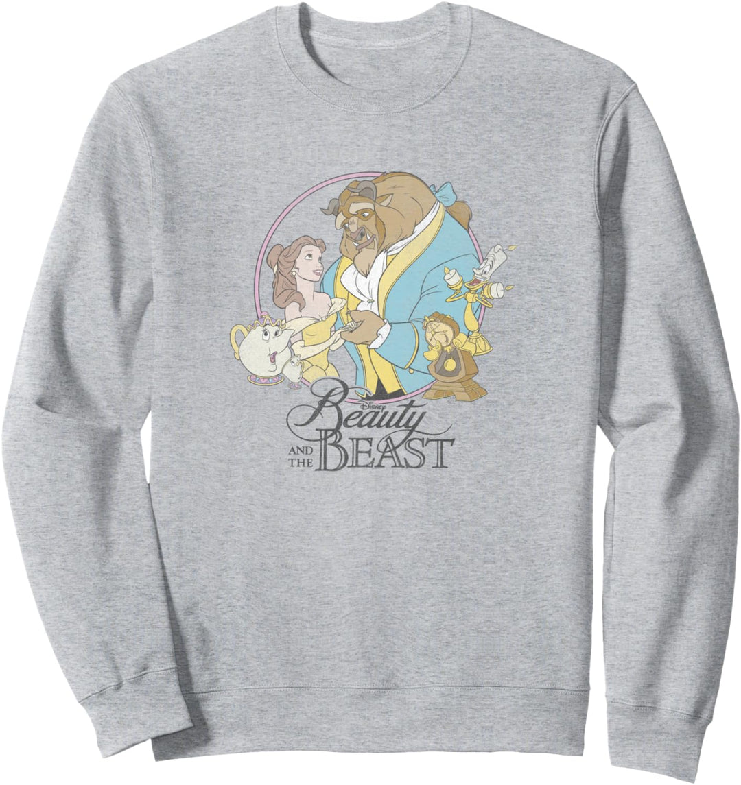 Disney Beauty And The Beast Classic Group Shot Sweatshirt