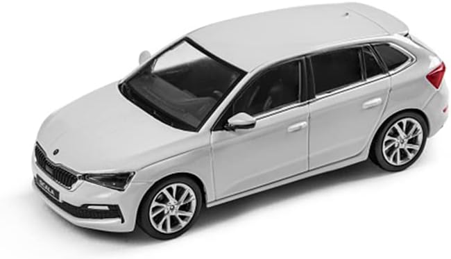 Skoda 657099300S9R Modellauto Scala Massstab 1:43 Miniatur Modell weiss