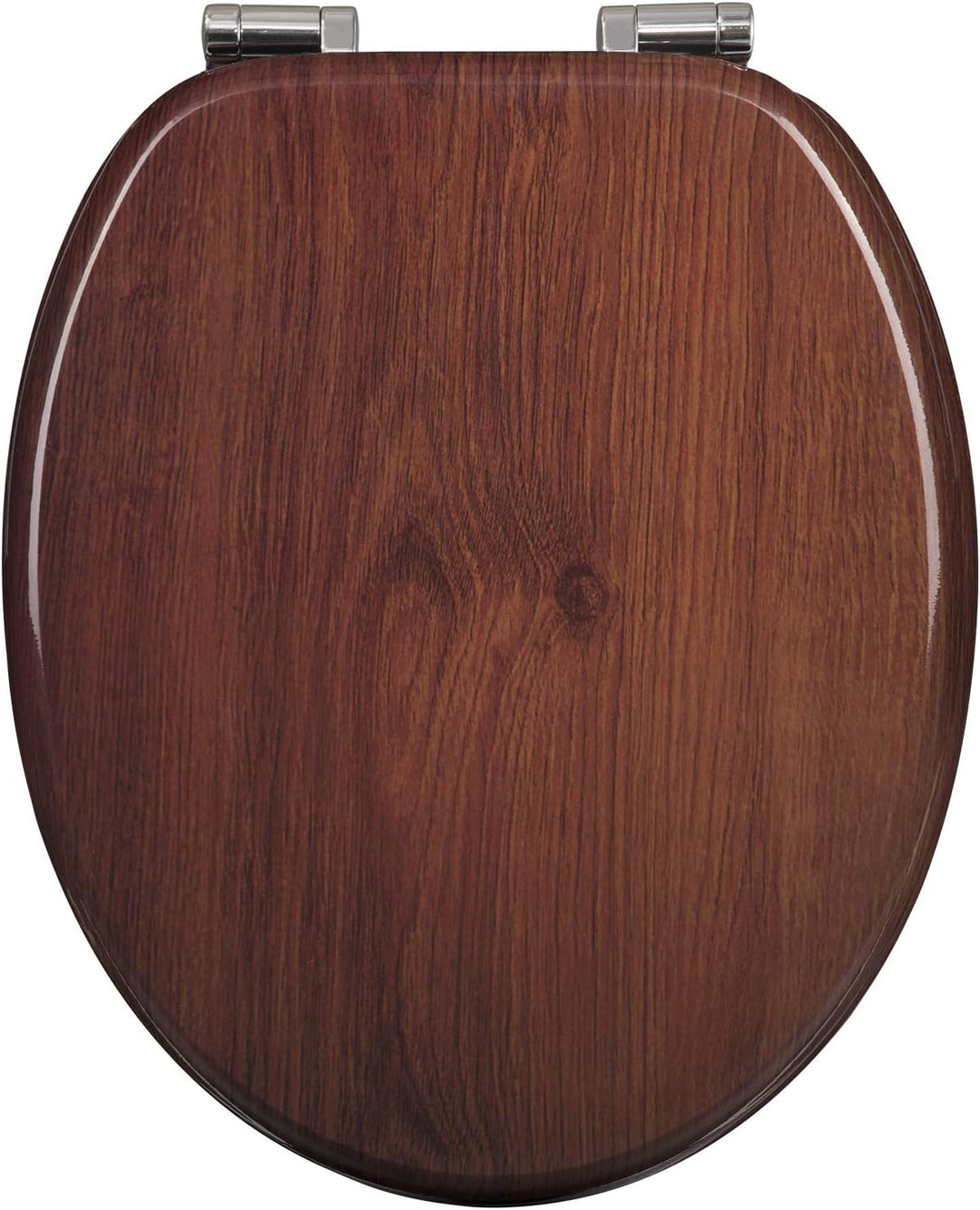 WOLTU #2 Premium WC-Sitz Toilettensitz mit Absenkautomatik, MDF Holzkern, Softclose Scharnier, Antib