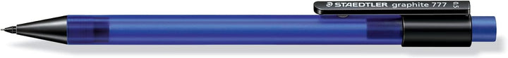 STAEDTLER 777 05KP50 Druckbleistift graphite gefüllt mit B-Minen, Minendurchmesser 0,5 mm, 3 Schaftf