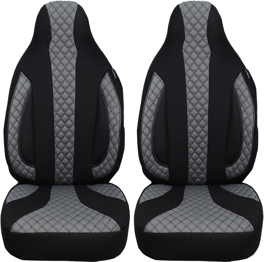 BREMER SITZBEZÜGE Mass Piloten Auto Schonbezüge kompatibel mit Dacia Spring Fahrer & Beifahrer ab 20