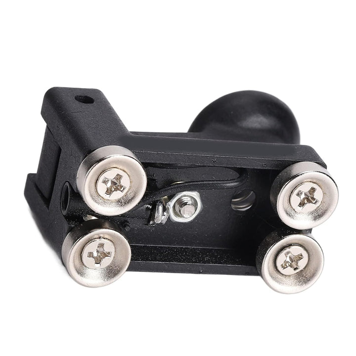 Morse Code Key, Morse Telegraph Taste, QU-4525 Magnetische Adsorptionsbasis ABS Compact CW Morse Cod