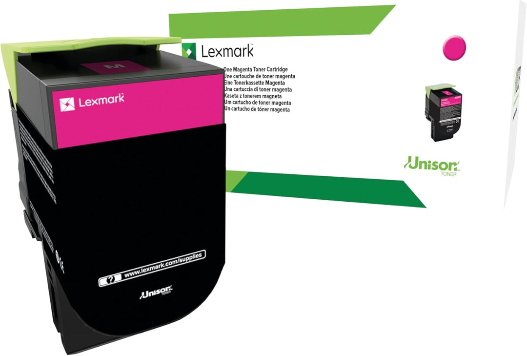 Lexmark 70C2XM0 High Capacity Return Program Toner Cartridge, magenta