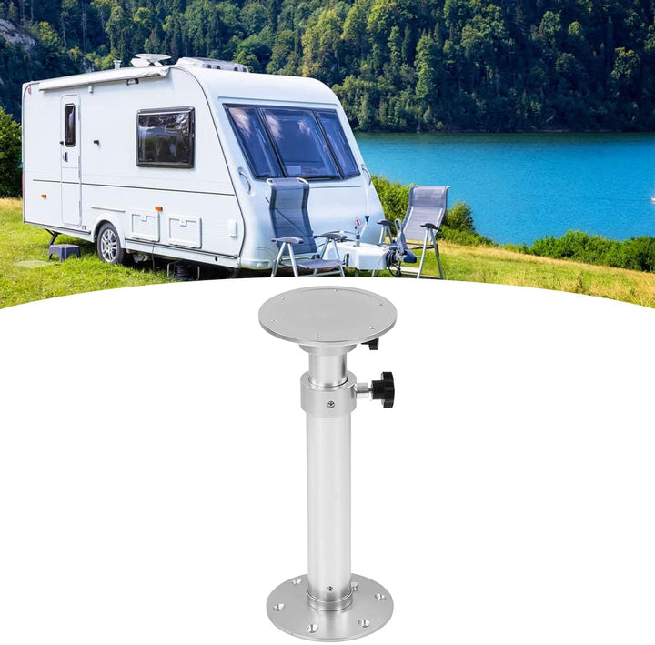 Caravan Tischbein,Tischbein,Teleskop-Tischbein 445‑690 Mm,Höhenverstellbar,Um 360° Drehbar,Tischbein