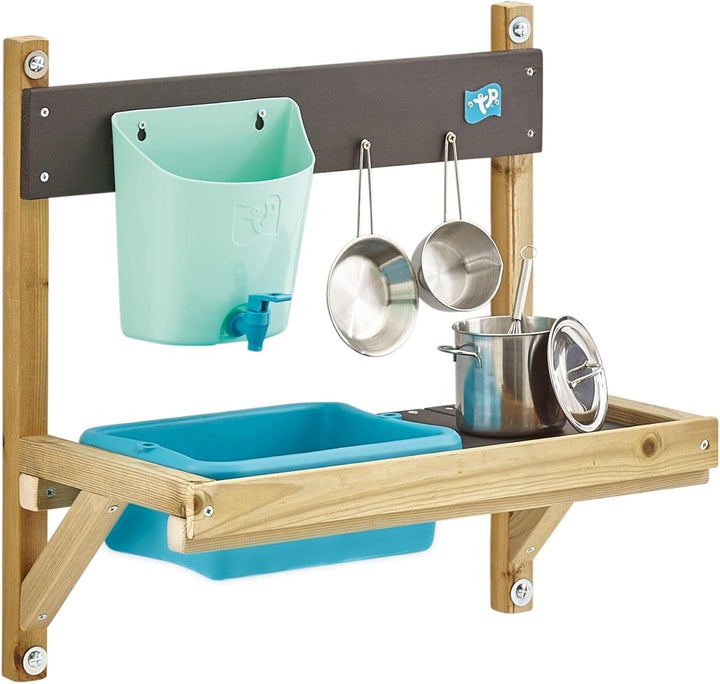 TP Toys Early Fun Playhouse Accessory FSC Bolt on Mud Kitchen Attachment für EIN Spielhaus enthält W