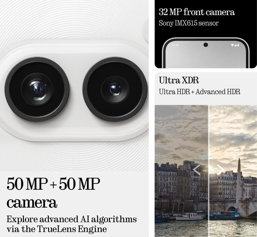 Nothing Phone (2a) 8+128GB - Handy ohne vertrag mit Nothing OS 2.5 - Milchweiss Milchweiss 8+128GB P