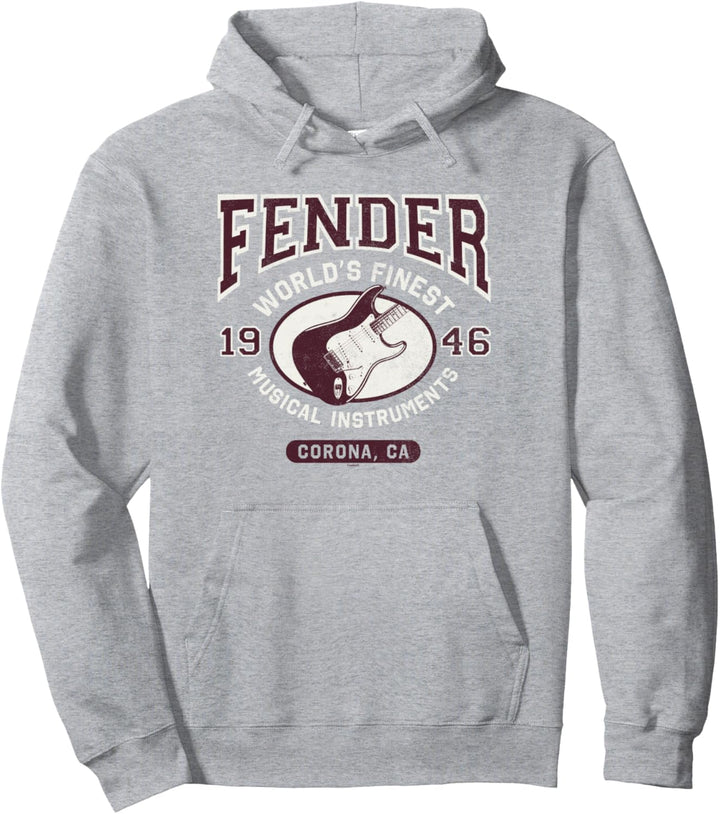 Fender World's Finest Musical Instruments Collegiate Strat Pullover Hoodie