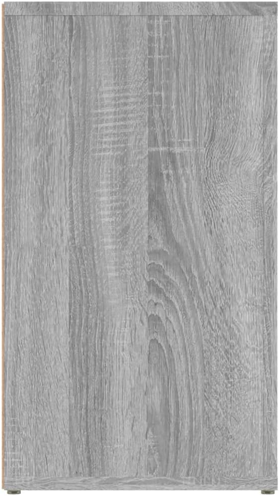 FIRBNUS Bücherschranks 80x30x54 cm mit 3 Fächern Beistellschrank Schubladenschrank Lowboard Lagersch