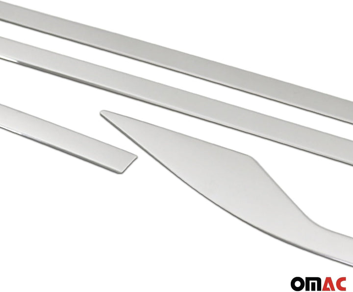 Zierleiste kompatibel mit Toyota C-HR 2016-2023 Seitenleiste Türleisten Edelstahl Chrom 4X