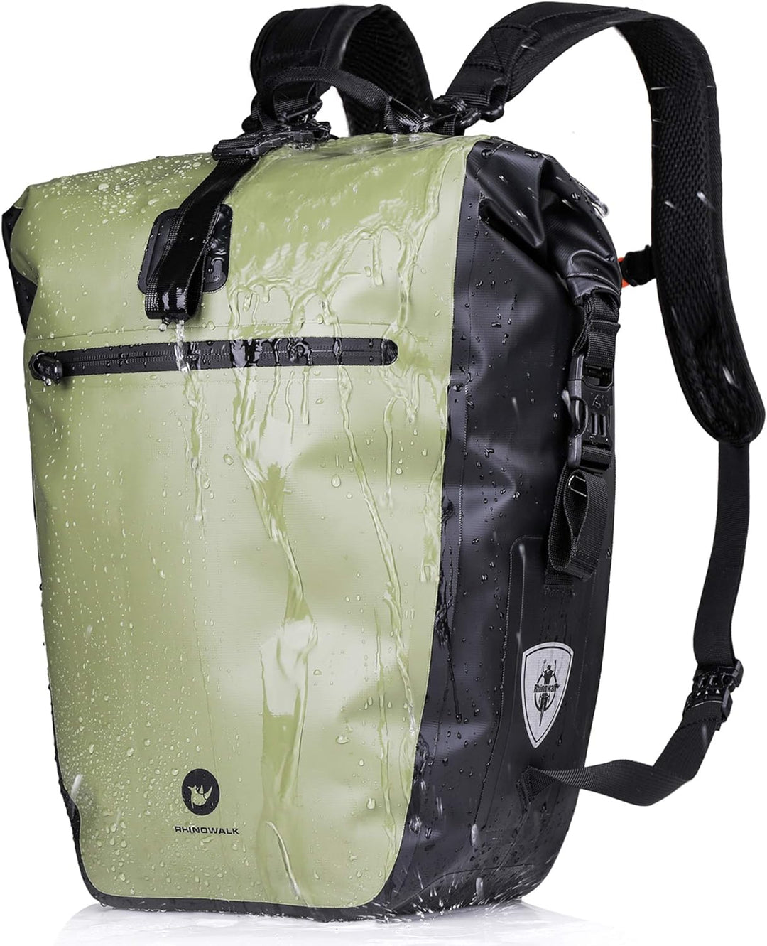 BAIGIO 3 in 1 Fahrradtasche für Gepäckträger 27-30L Wasserdicht Gepäckträgertasche Fahrrad Tasche hi