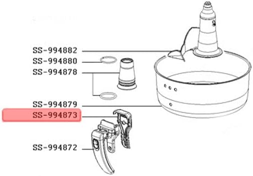 SEB SS-994873 Griffmulde für kleine Haushaltsgeräte