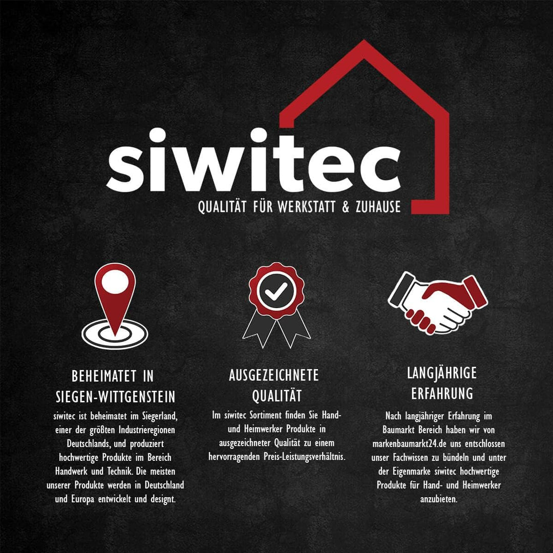 2 x siwitec LED Baustellenleuchte rot/transparent inkl. 4 x Blockbatterien Typ 4R25 6V 7Ah, LED Warn