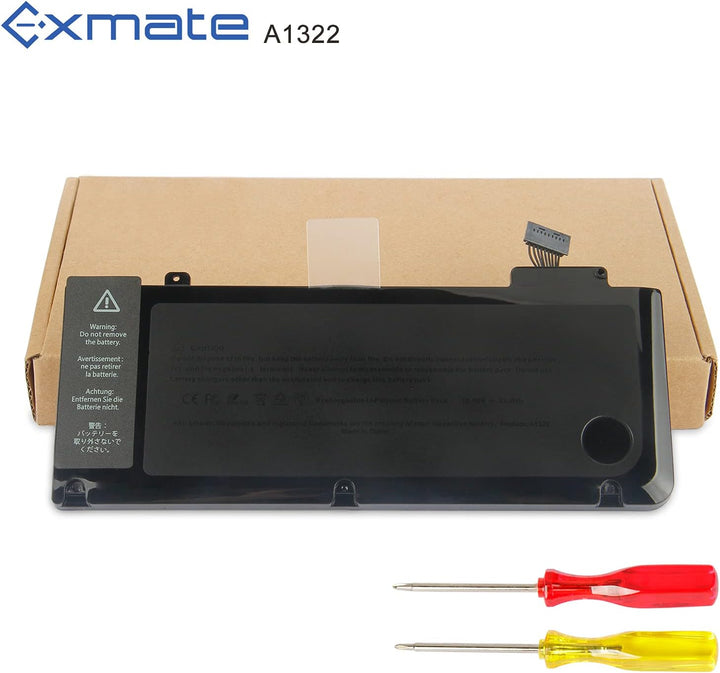 Exmate A1322 A1278 Akku für MacBook Pro 13 Zoll Mitte 2012 2010 2009,Anfang & Ende 2011(MC374LL/A MB