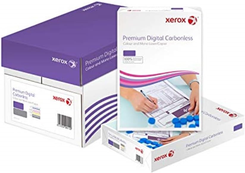 Xerox 003R99111 Premium Digital Selbstdurchschreibepapier 4-fach-Satz vorsortiert Karton mit 5 Pack