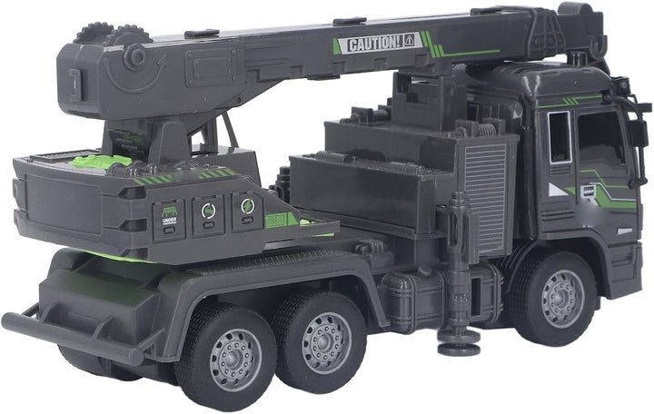 Srliya 1:32 RC-Kran Hochsimulation Bewegliches Gelenkferngesteuertes Kranmodell mit Leichter Mädchen