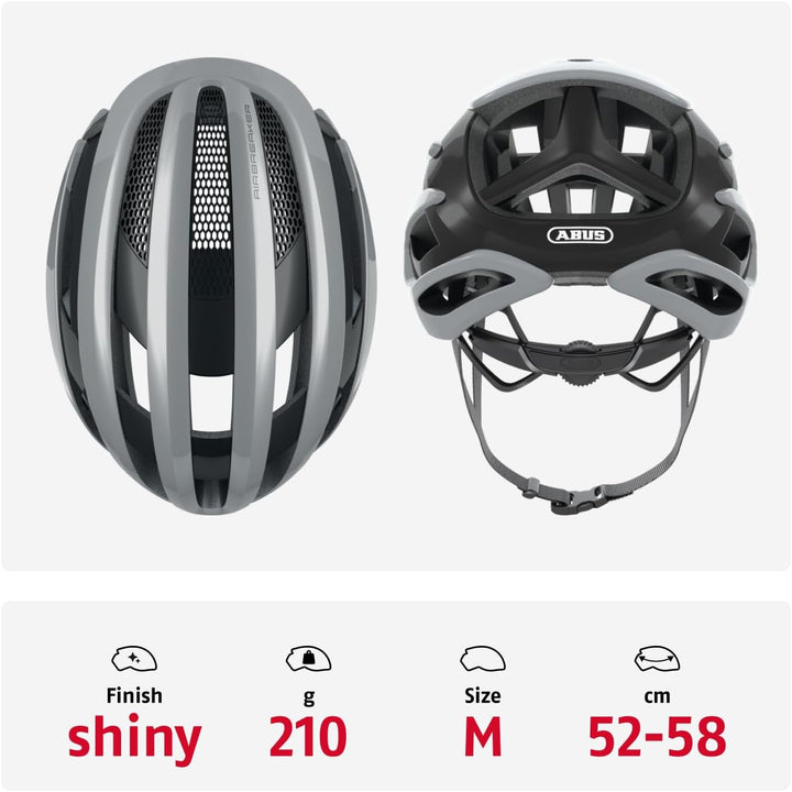 ABUS Rennradhelm AirBreaker - High-End Fahrradhelm für den professionellen Radsport - für Jugendlich