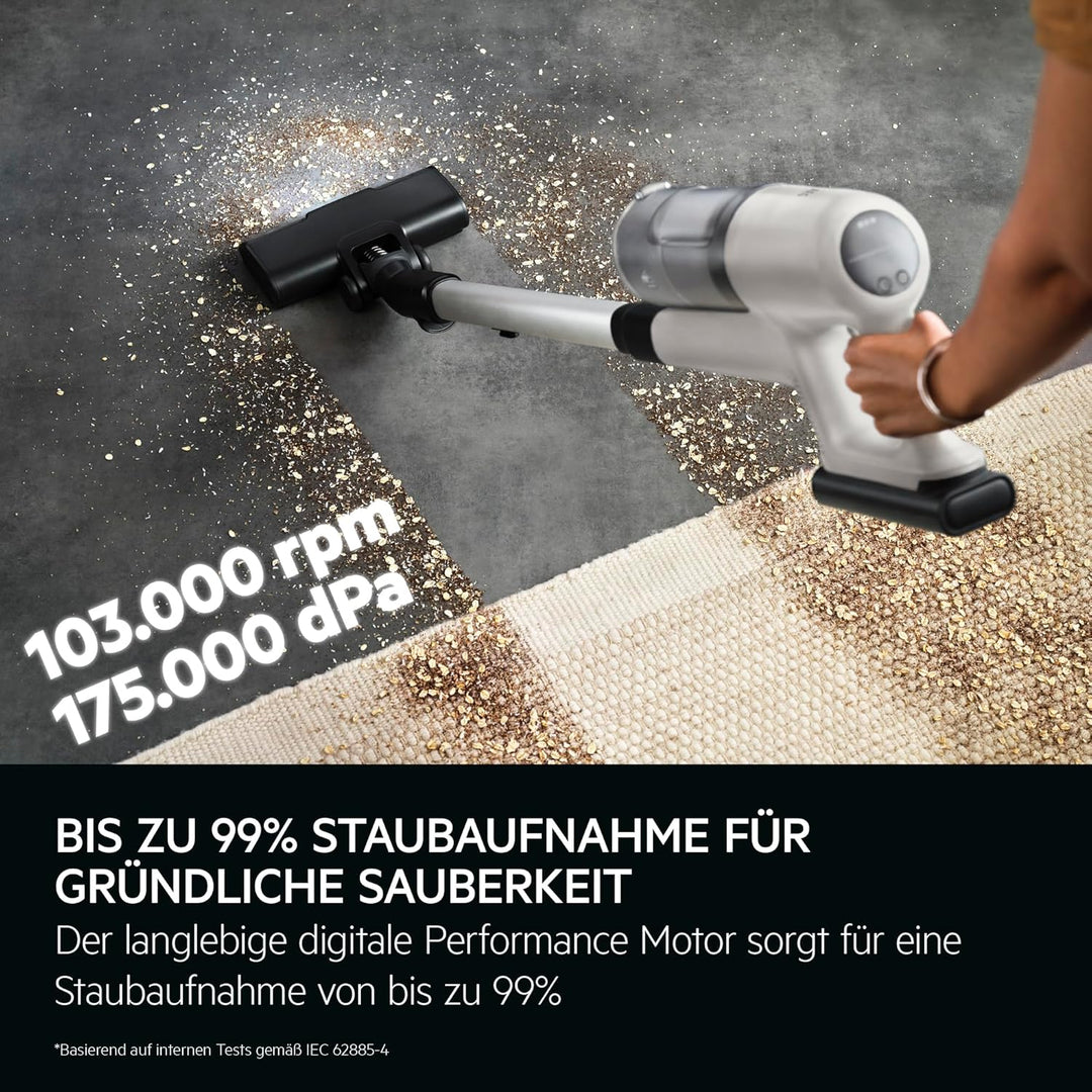 AEG Serie 6000 Akku-Staubsauger / Kabellos / Alle Böden / bis zu 99% Staubaufnahme / bis zu 50 min L