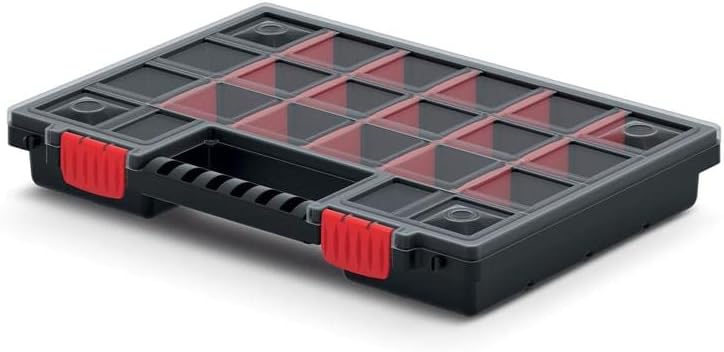 rg-vertrieb 5X Sortimentskasten Werkzeugkiste Organizer Set 5 Stück Sortierbox NORS Kleinteilemagazi