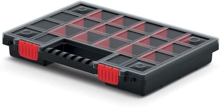 rg-vertrieb 5X Sortimentskasten Werkzeugkiste Organizer Set 5 Stück Sortierbox NORS Kleinteilemagazi