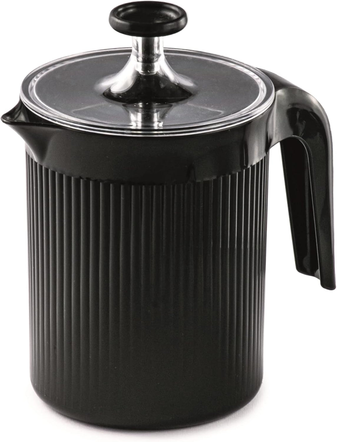 Snips | Cremix - Milchaufschäumer manuell | Farbe Schwarz - Black | 0,50 L | 10 x 14,50 x 15,30 cm |