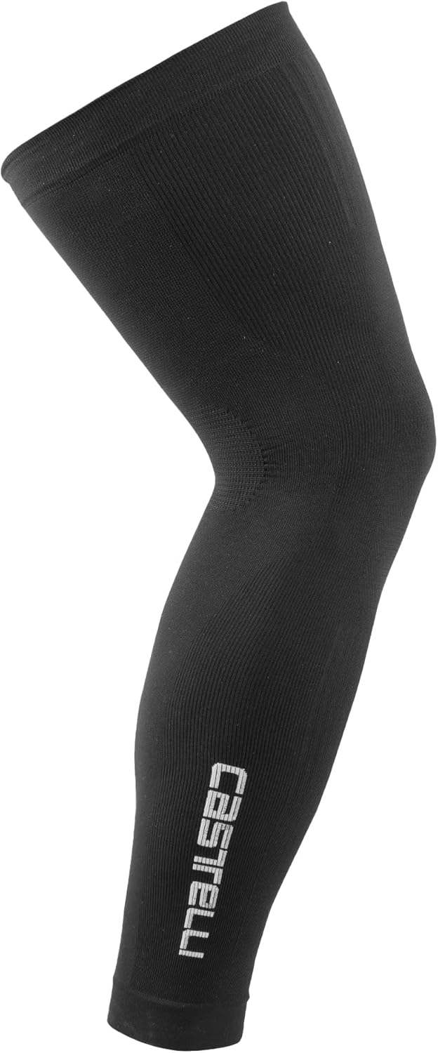 CASTELLI Pro Seamless Leg Warmer Warmers S-M Schwarz-Weiss, S-M Schwarz-Weiss