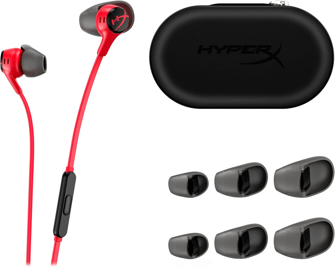 HyperX Cloud Earbuds II - Gaming Earbuds with Mic