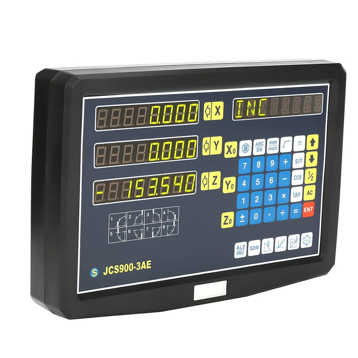 EVTSCAN 3 Axis 10 ″ LCD Digital Readout Console, DRO System für Drehmaschinen, Fräsmaschinen, Schlei