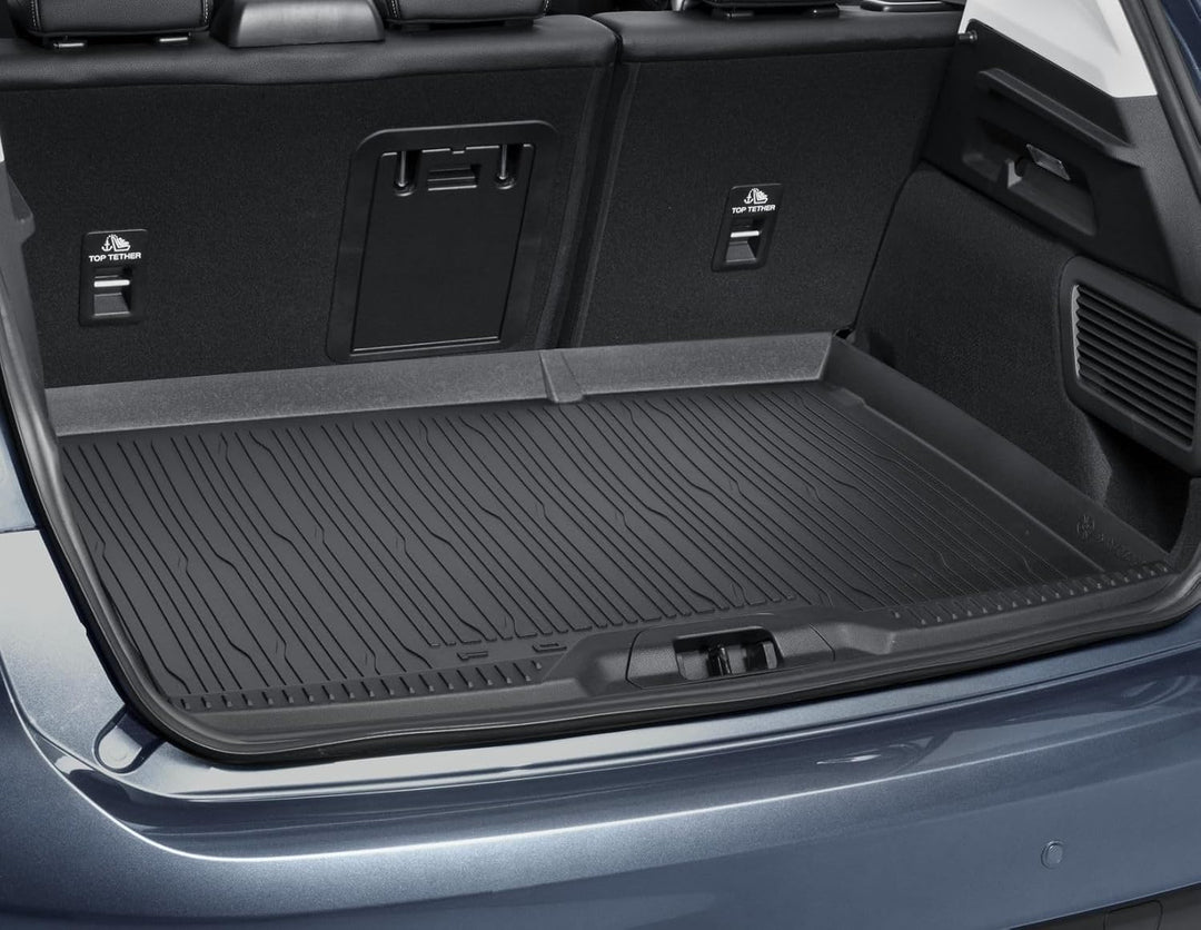 Original Ford Focus 2018-Aktuell Gepäckraumwanne, Schwarz, Mit Focus Logo