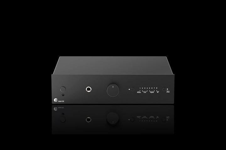 Pro-Ject MaiA S3, Kompakter und vielseitiger audiophiler Vollverstärker, aptX™ HD Bluetooth 5.0, Pho