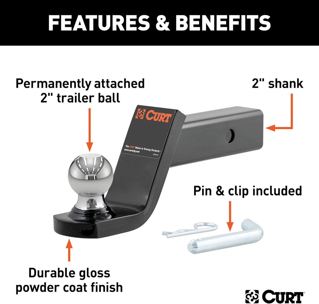 Curt 45154 Fusion-Ball-Mount