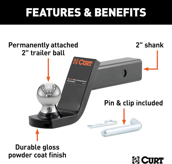 Curt 45154 Fusion-Ball-Mount